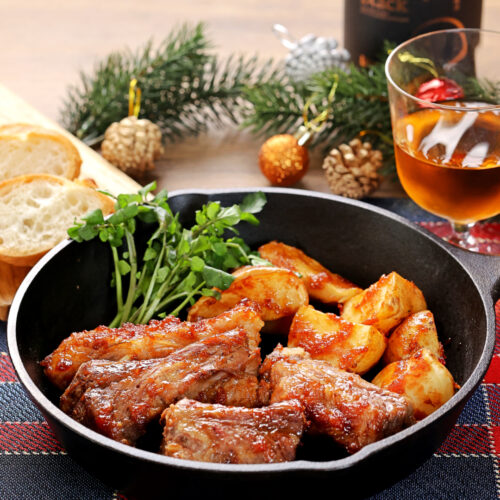 【Plumity Black】スペアリブのオーブン焼き